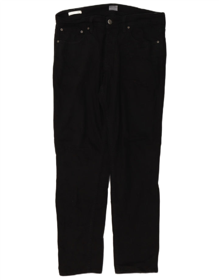 Jack & Jones Muške uske traperice Tim W32 L32 Crni pamuk
