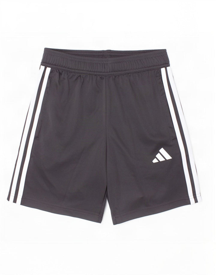 Adidas kratke sportske hlače za dječake 11-12 godina, crni poliester