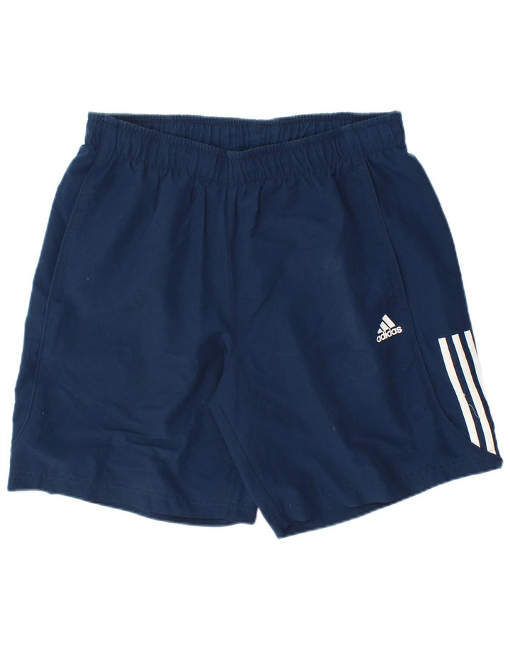 Adidas muške sportske kratke hlače Climalite Medium tamnoplavi poliester