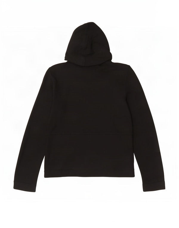 Ženska majica s kapuljačom Nine West UK 12 srednje crne svile