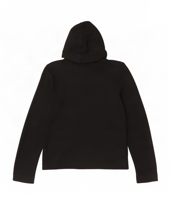 Ženska majica s kapuljačom Nine West UK 12 srednje crne svile