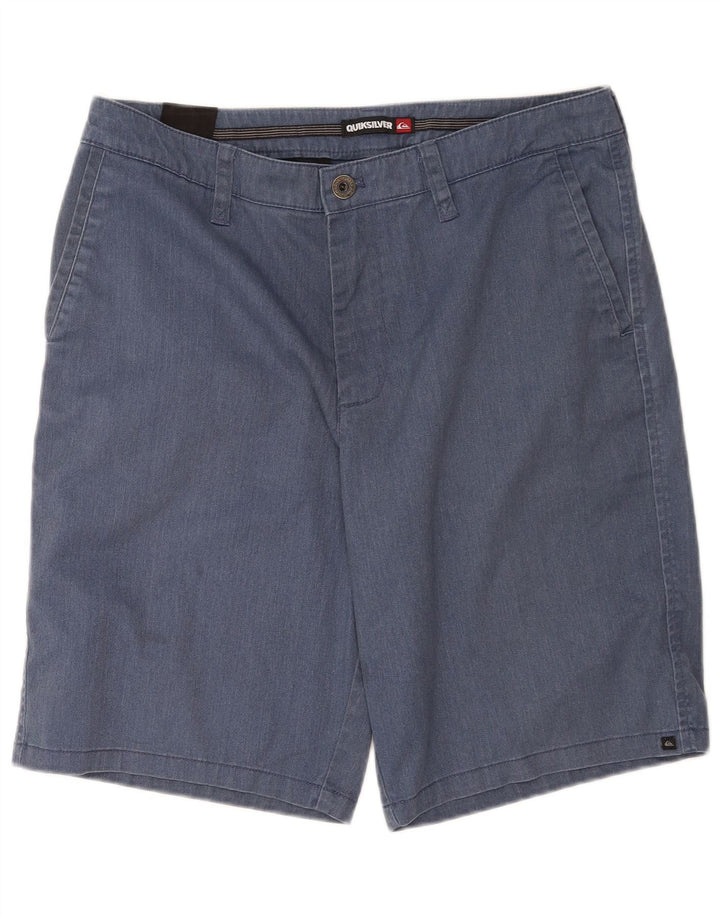 Quiksilver muške chino kratke hlače W33 srednje plavi pamuk