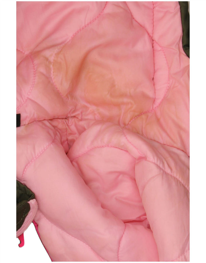 SUPERDRY ženska jakna parka s kapuljačom UK 14 Srednji kaki najlon