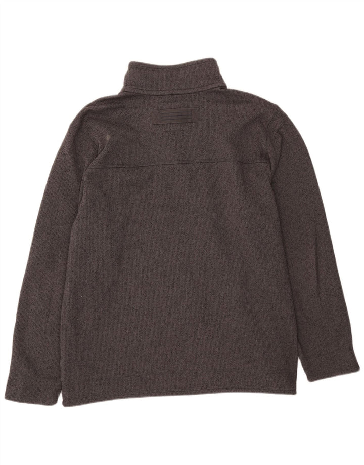 Marks & Spencer muška majica s dugmadima i izrezom 2XL sivi poliester