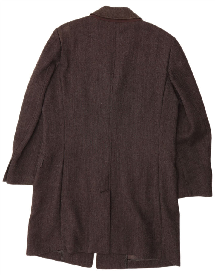 GEOX Muški kaput UK 46 3XL Siva riblja kost vuna