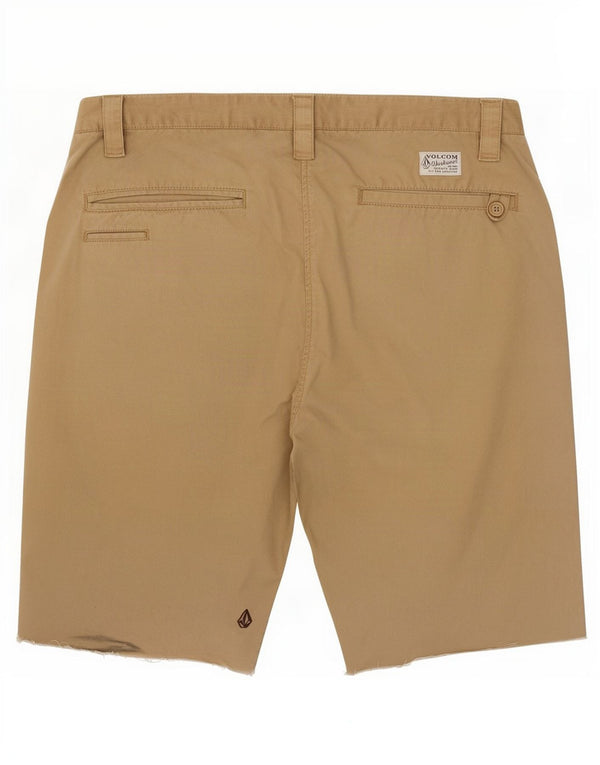 Volcom muška radna odjeća Chino kratke hlače W34 veliki smeđi pamuk