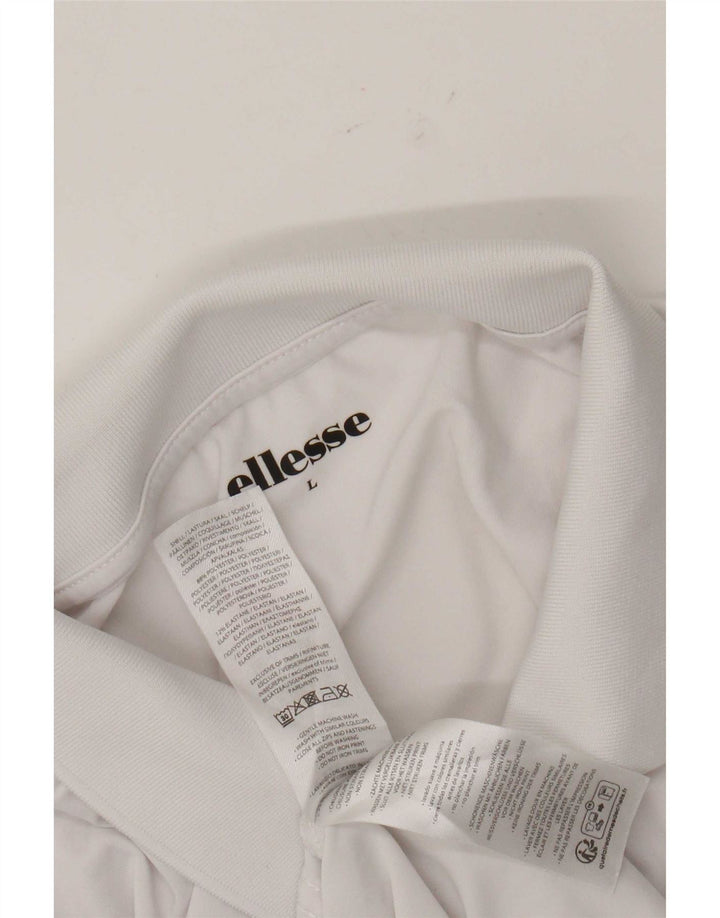 Ellesse muška polo majica velika bijela poliester