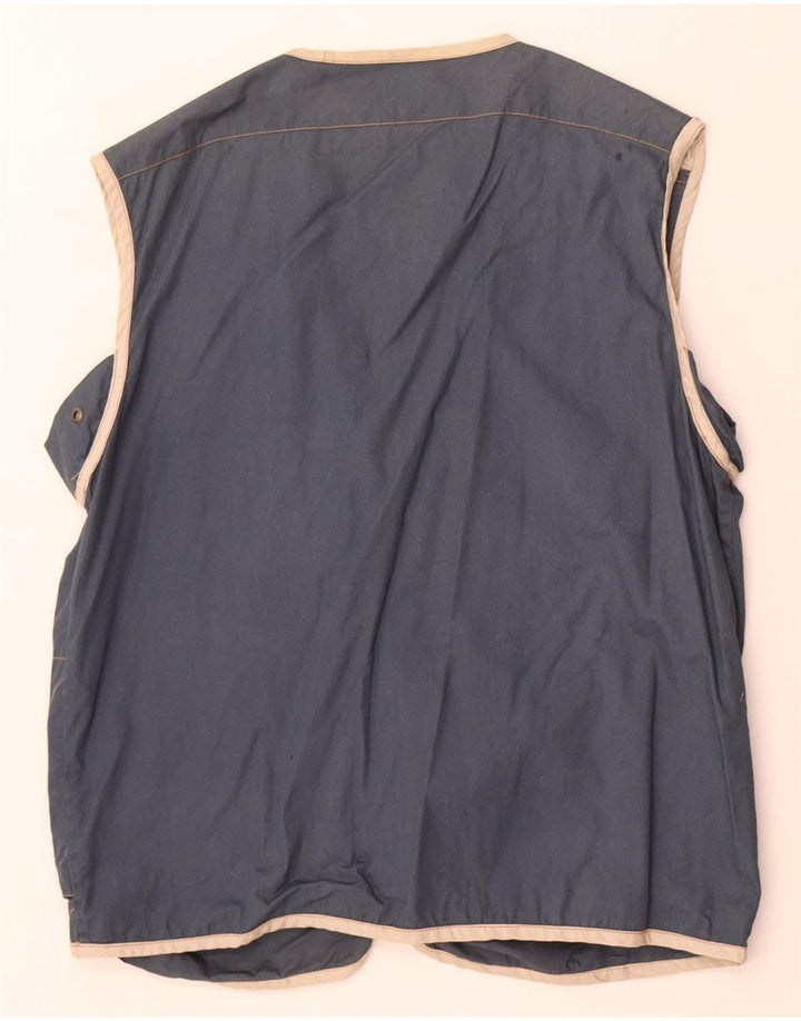 Vintage muška utility majica UK 36 Mala tamnoplava