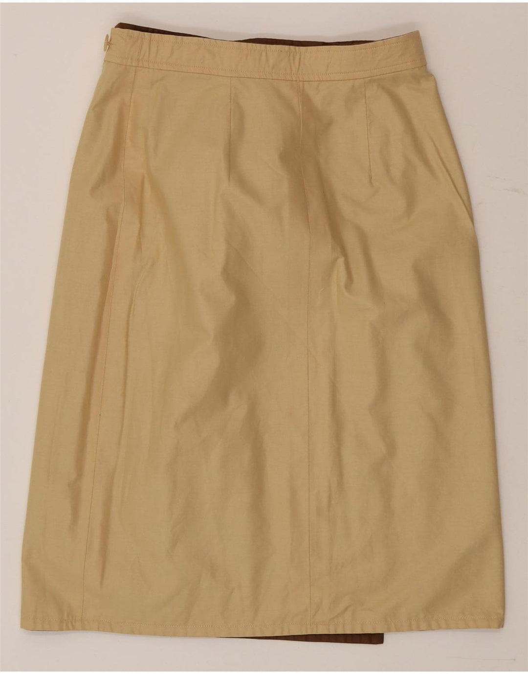Vintage ženska suknja na preklop W30 srednje smeđa