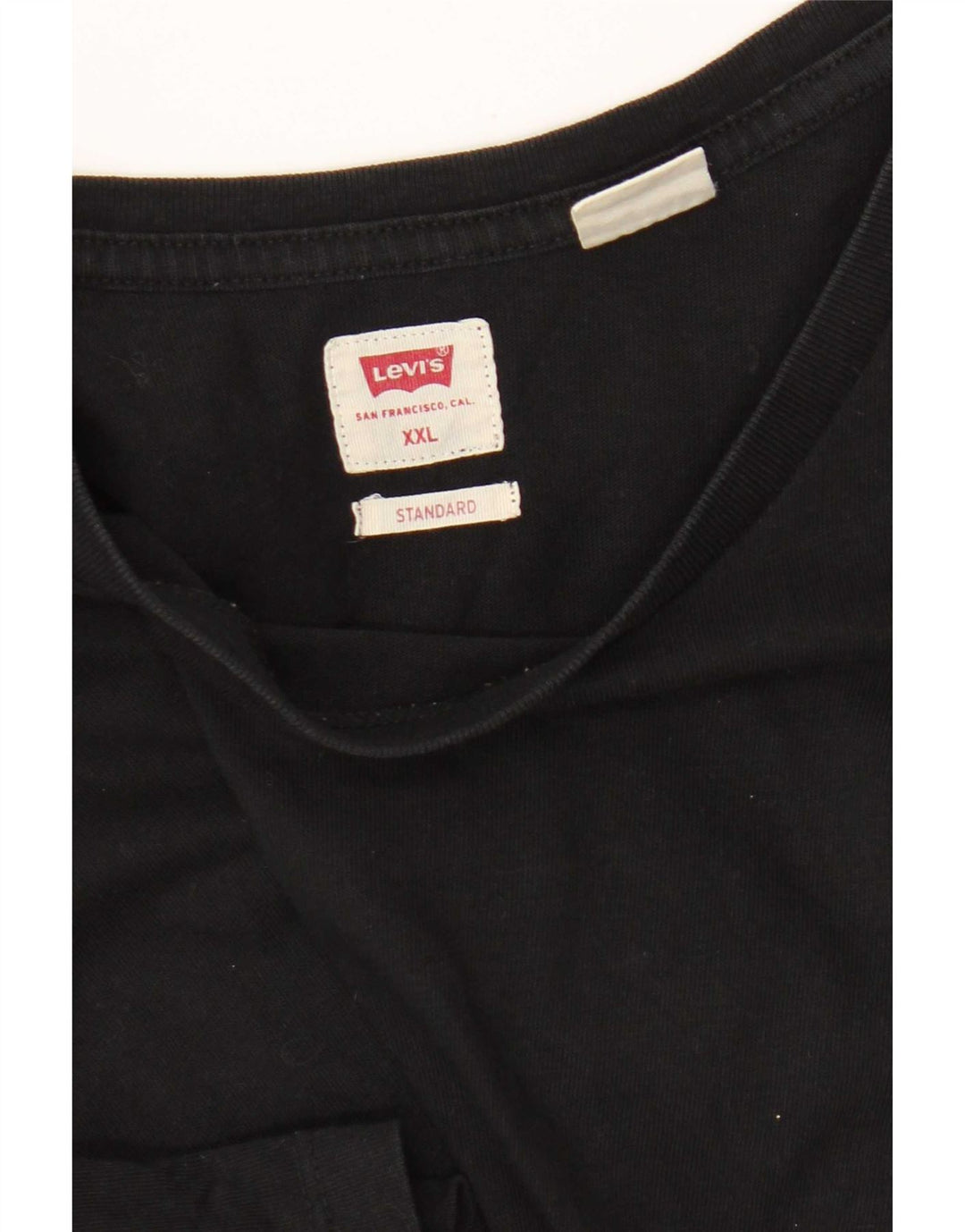 Levi's ženska majica kratkih rukava standardnog kroja 2XL crna