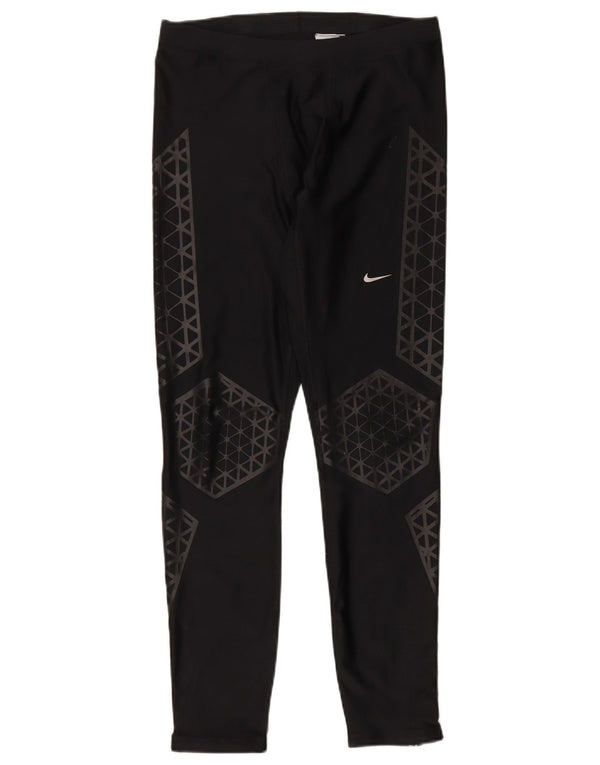 Nike muške Dri Fit tajice XL crni geometrijski poliester