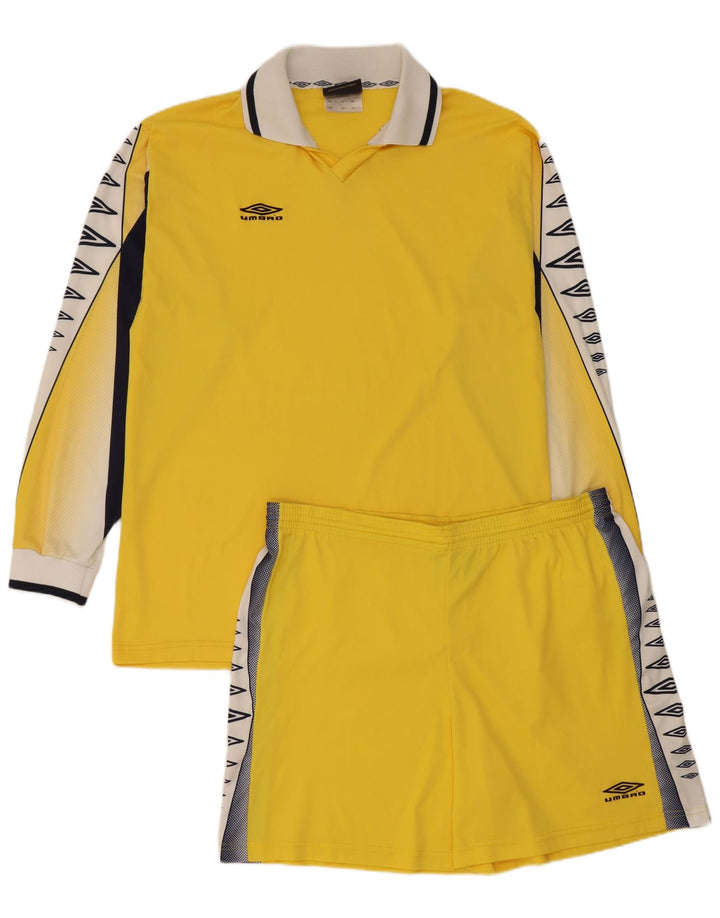 Umbro muški grafički 2-dijelni set XL žuti poliester u boji