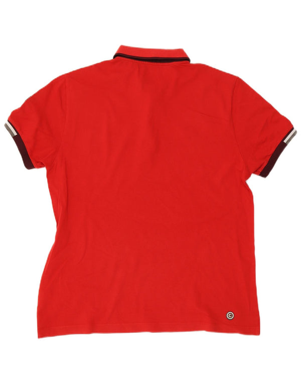 Colmar Mens Polo Shirt 2XL Red Cotton