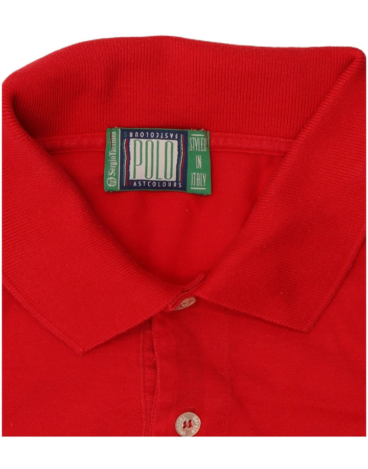 Sergio Tacchini muška polo majica velika crvena pamuk