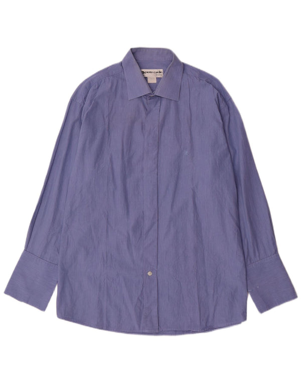 PIERRE CARDIN Muška svečana košulja veličina 17 XL plave pruge