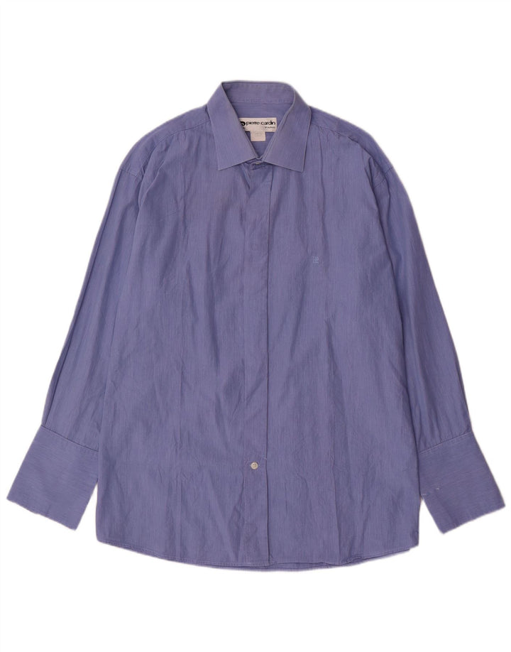 PIERRE CARDIN Muška svečana košulja veličina 17 XL plave pruge