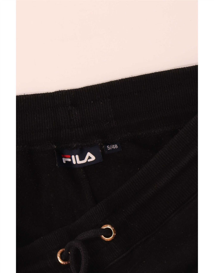 Fila Muška trenirka Hlače Joggers Mali crni poliester