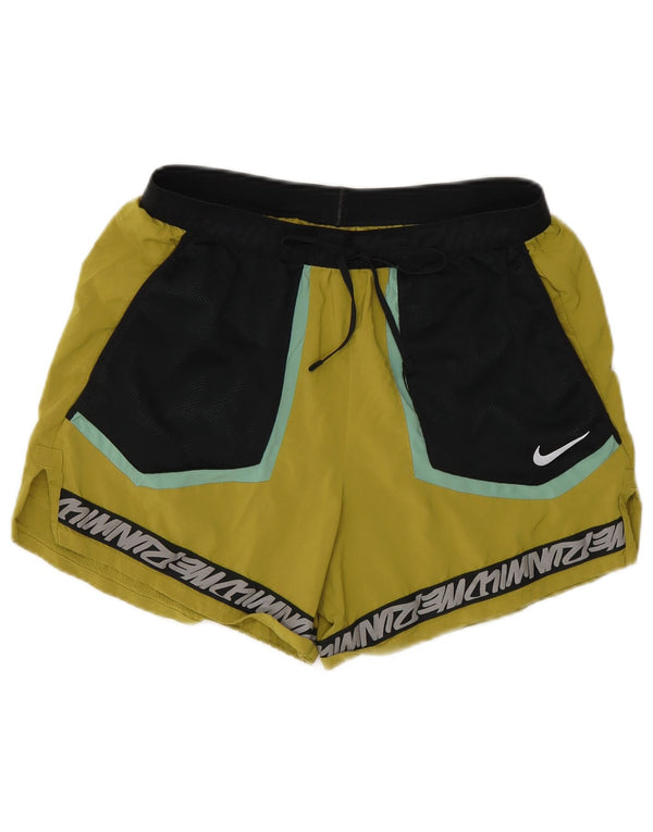 Nike ženske kratke hlače za plivanje Dri Fit Graphic UK 14 srednje zelene boje