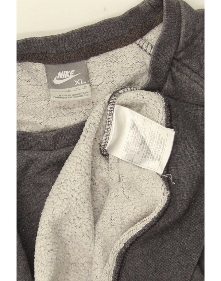 Nike muški džemperi XL sivi pamuk
