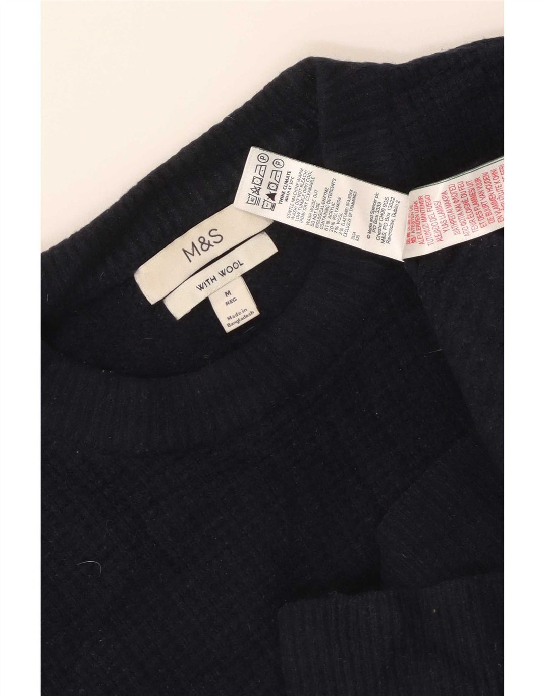 Marks & Spencer Mens Medium tamnoplavi akril