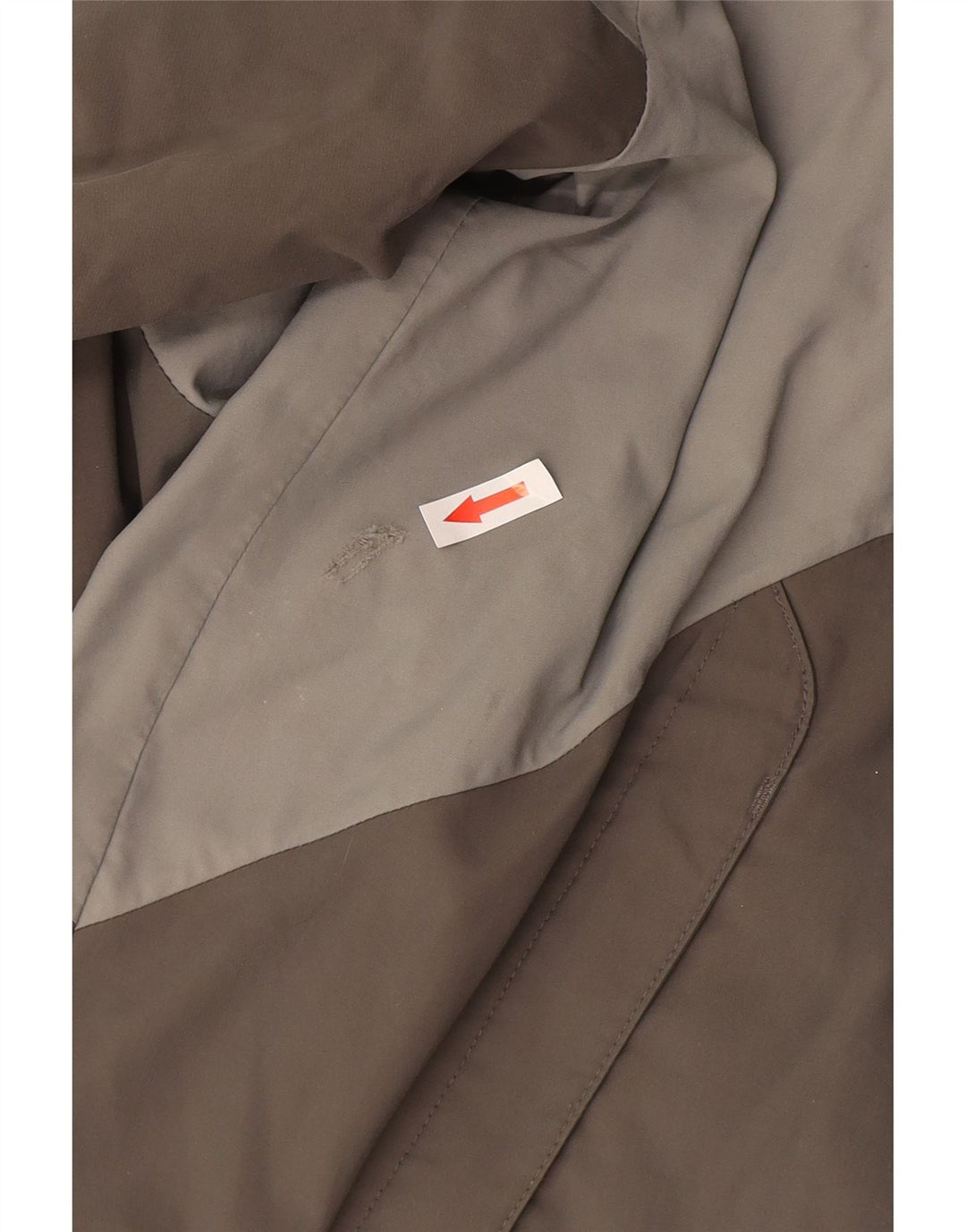 Adidas muška kišna jakna UK 40 Large Grey Colourblock najlon