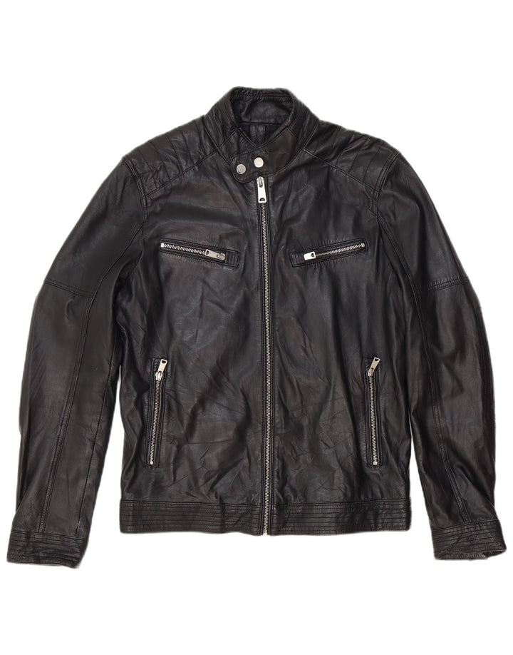 Conbipel ženska kožna biciklistička jakna IT 46 velika crna koža