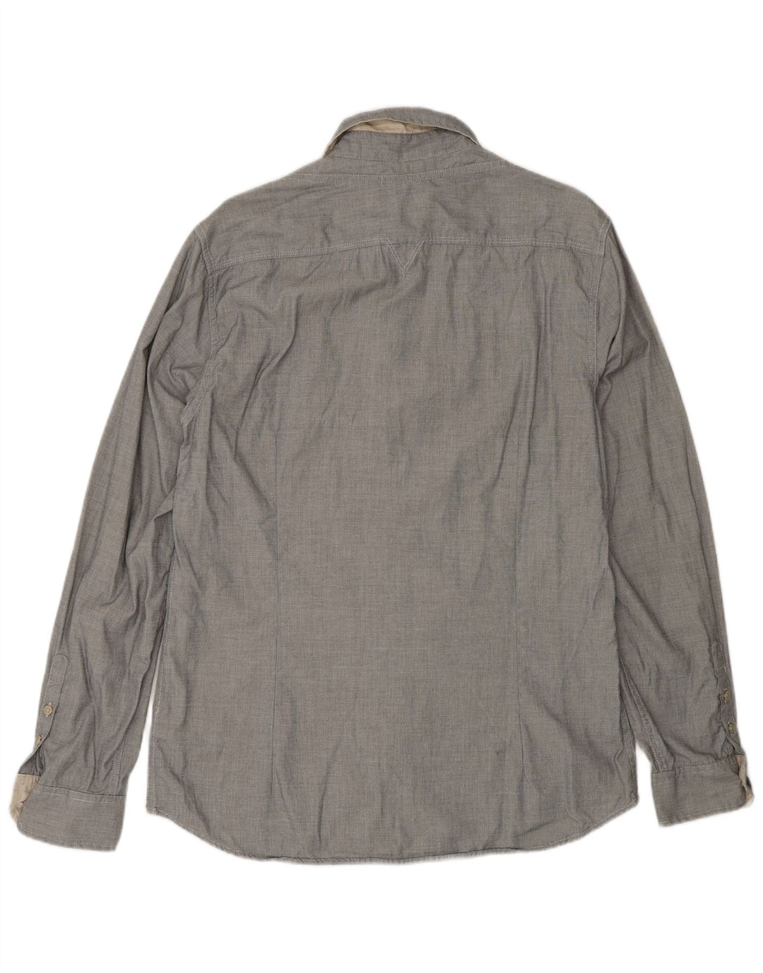 Guess muška košulja standardnog kroja UK 40, veliki sivi karirani pamuk