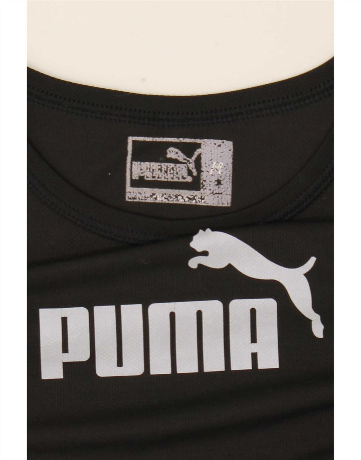 Puma muški grafički prsluk srednje crne boje