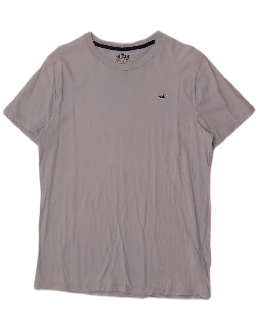 Hollister muška majica kratkih rukava, veliki plavi pamuk