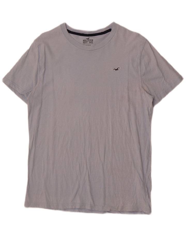 Hollister muška majica kratkih rukava, veliki plavi pamuk