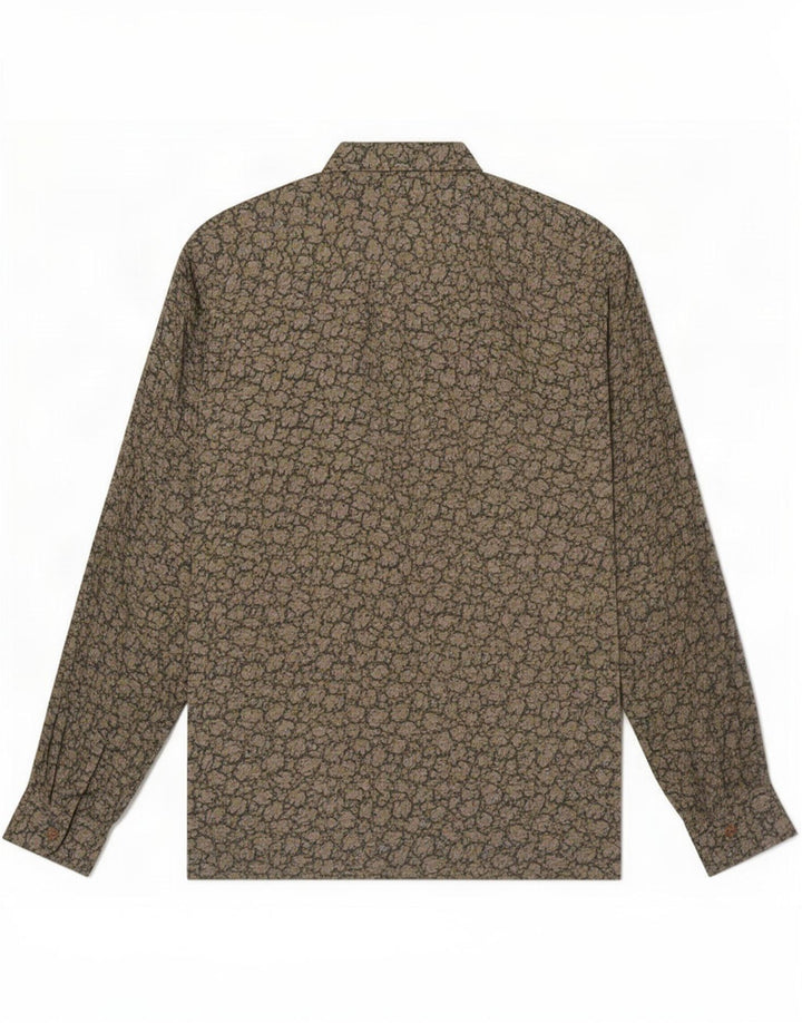 Vintage muška košulja Medium Green Paisley viskoza