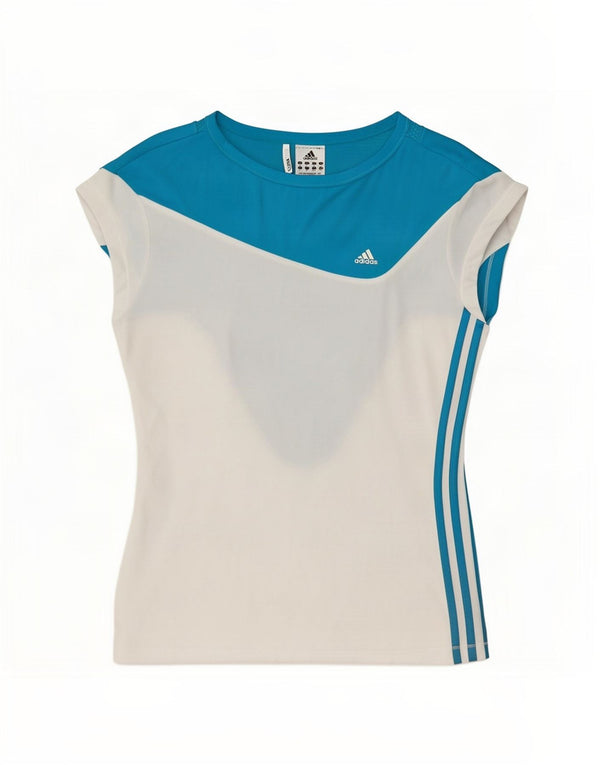 Adidas ženska majica kratkih rukava Climacool UK 18 XL bijeli poliester u boji