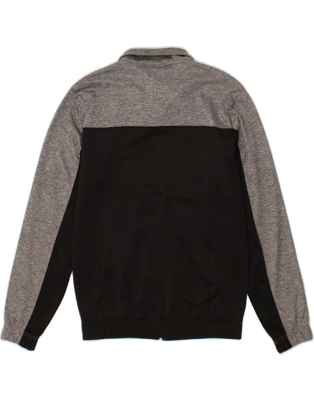 CHAMPION Mens Tracksuit Top Jacket Small Black Colourblock Polyester Vintage Champion and Second-Hand Champion from Messina Hembry 