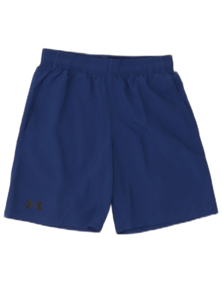 Sportske kratke hlače Under Armour za dječake 9-10 godina srednje plave boje od poliestera
