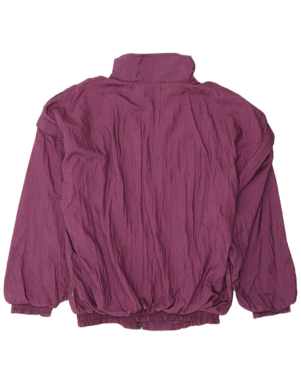 Vintage muška gornja jakna od trenirke 2XL, kestenjasta najlonska boja