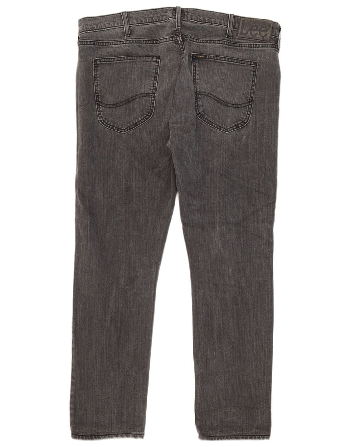 Lee Mens Luke Slim Jeans W36 L28 Sivi pamuk