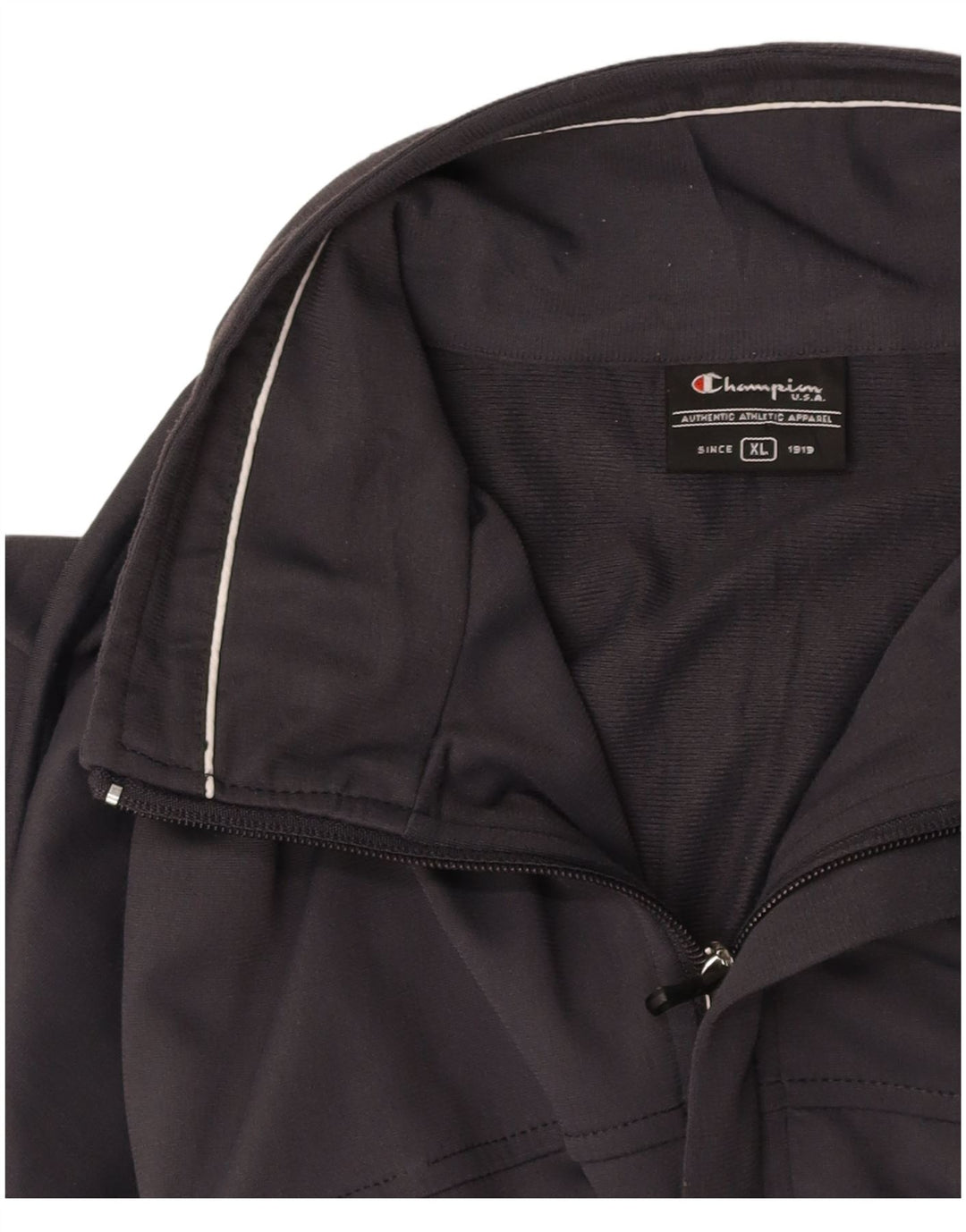 CHAMPION Mens Tracksuit Top Jacket XL Grey