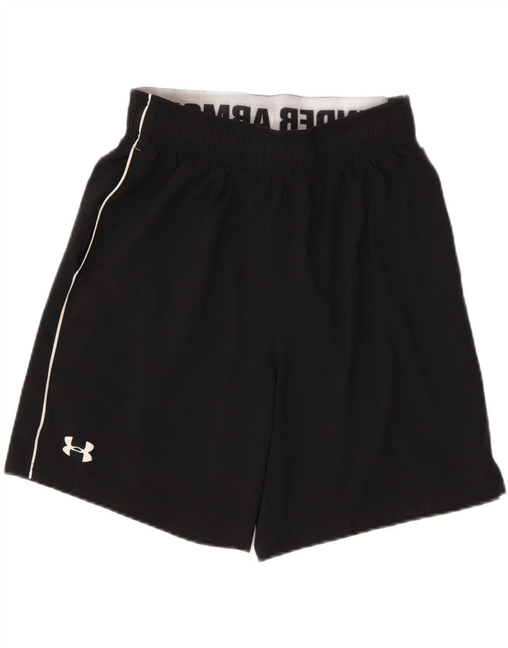 UNDER ARMOUR Muške sportske kratke hlače srednje veličine crni poliester