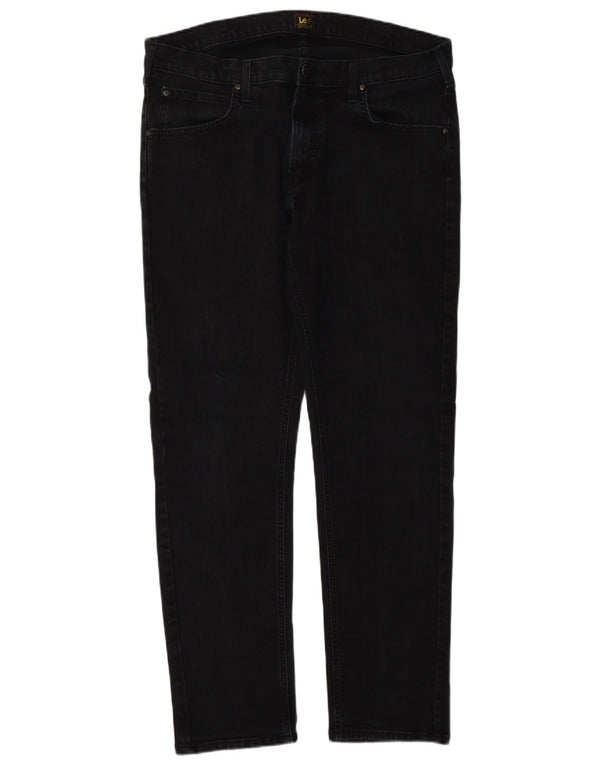 Lee Mens Daren Zip Fly Slim Jeans W36 L32 Sivi pamuk