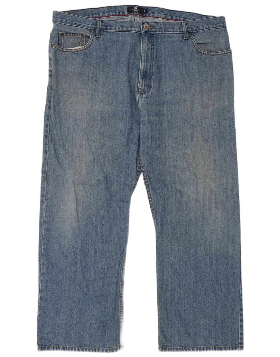 Marks & Spencer muške ravne traperice Blue Harbor W44 L29 pamuk