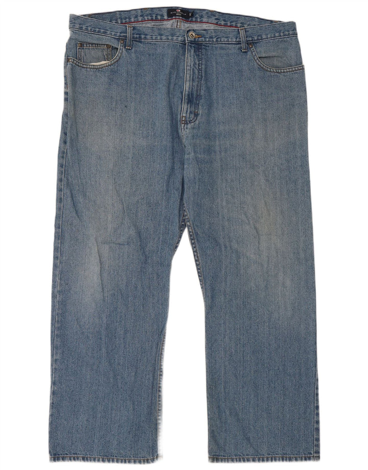 Marks & Spencer muške ravne traperice Blue Harbor W44 L29 pamuk