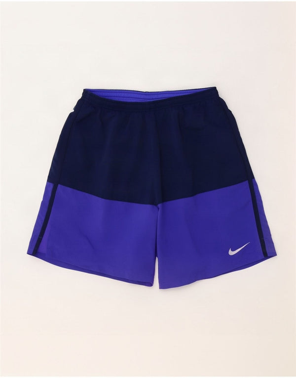 Nike muške Dri Fit sportske kratke hlače veliki ljubičasti poliester