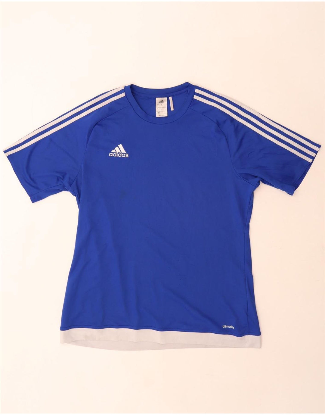 Adidas muška majica Climalite Top veliki plavi poliester u boji