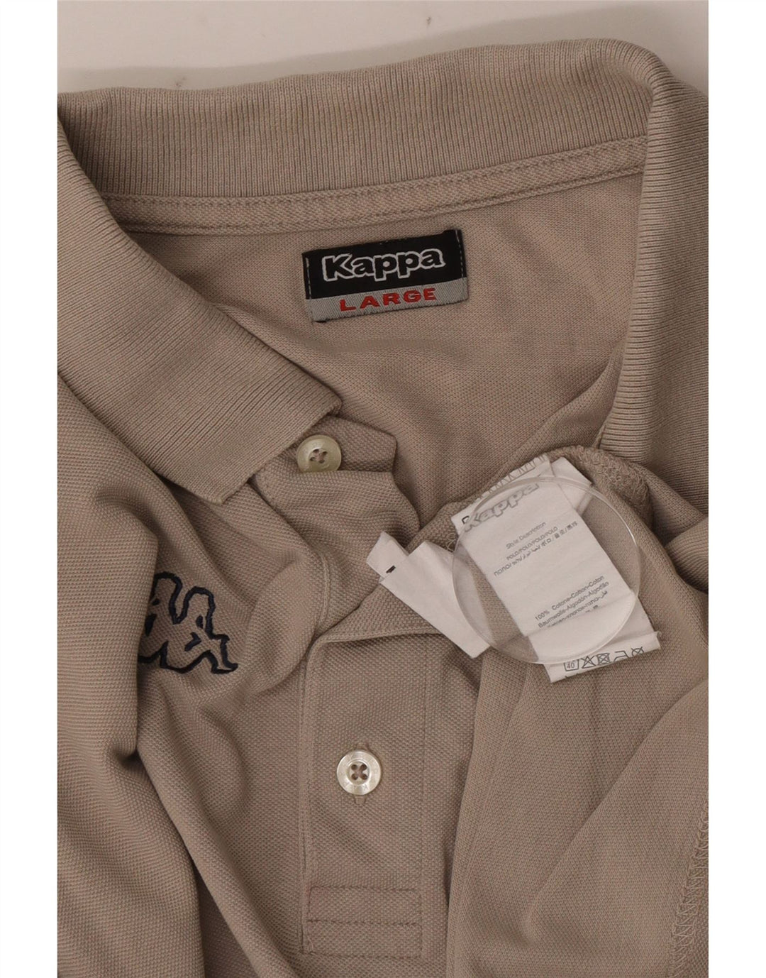 KAPPA muška polo majica Large Grey Pamuk
