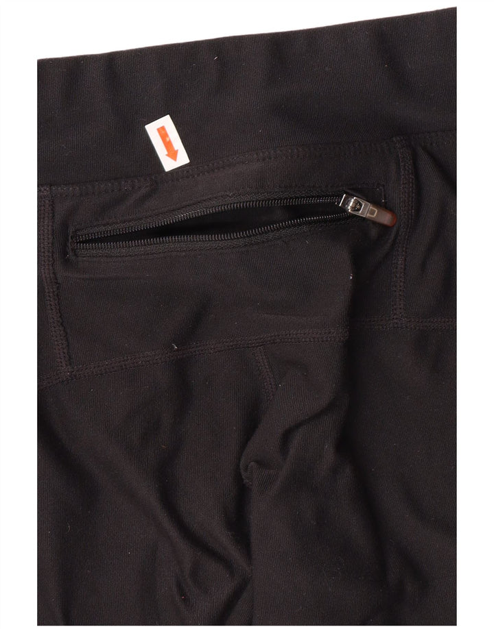 NIKE ženske tajice UK 10 male crne poliesterske