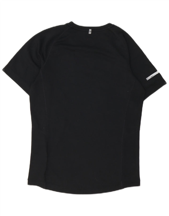 NIKE muška Dri Fit majica kratkih rukava mala crna poliesterska