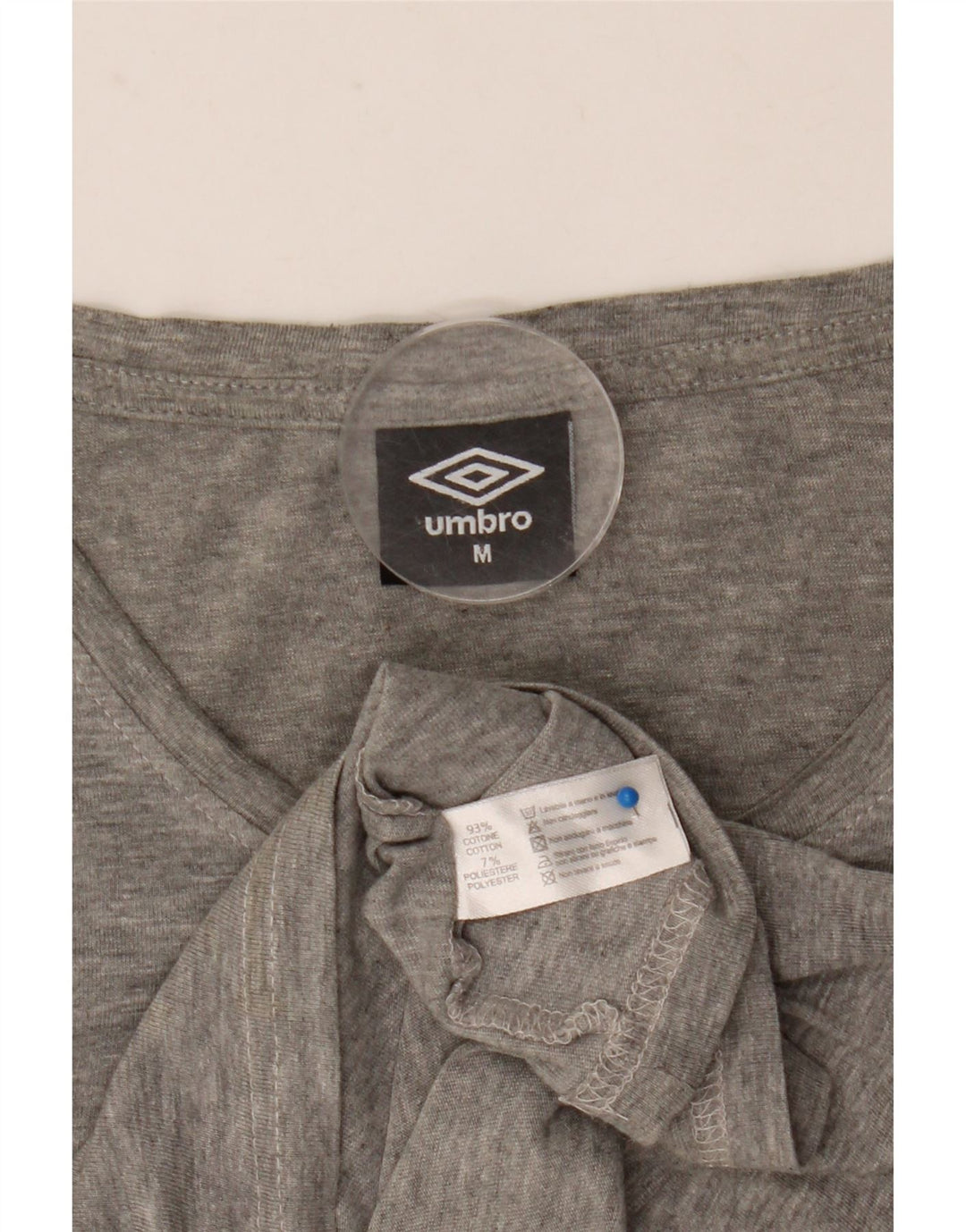 Umbro muška majica kratkih rukava s grafičkim motivima, srednje sivi flekasti pamuk