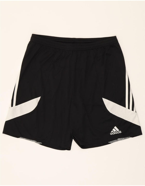 Adidas muške sportske kratke hlače Climalite veliki crni poliester u boji