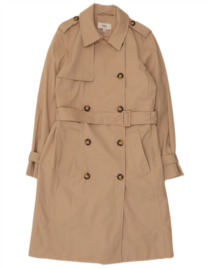 Marks & Spencer ženski kaput s dvostrukim kopčanjem UK 10 Small Beige