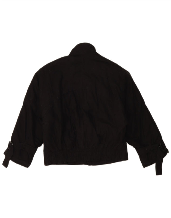 Vintage bomber jakna za dječake 11-12 godina crna